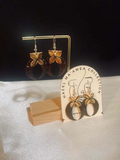 Coconut Shell Earings