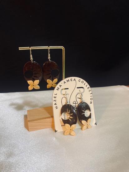 Coconut Shell Earings